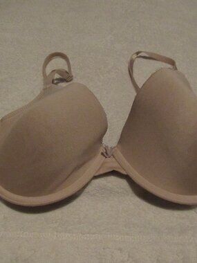 Maidenform Beige Lightly Lined Bra 38B USED